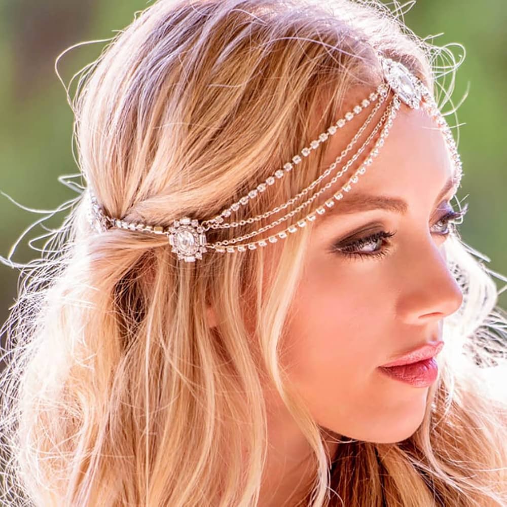 Bridal head band jewellery